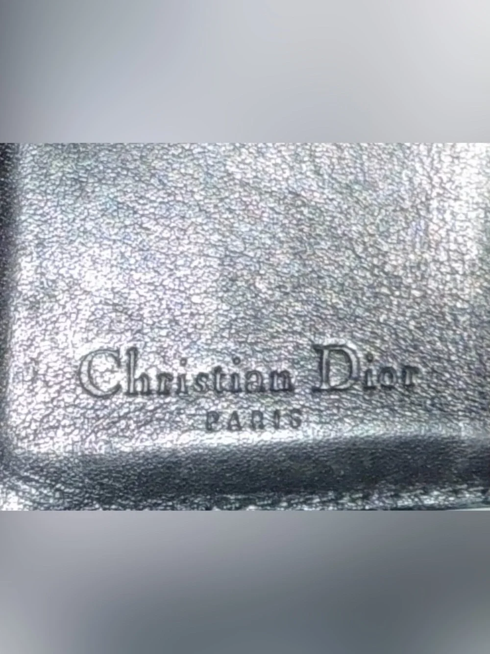 ✨ AUTHENTIC Christian Dior Black Patent Leather Cannage Wallet 🔥Excellent Pre-Ow